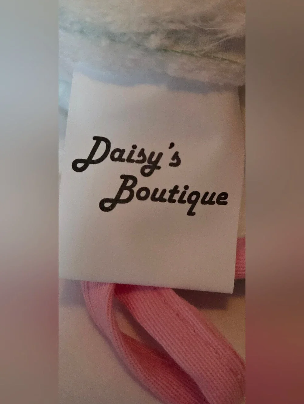 Daisys Boutique Mint Green & Pink Retro Recipe Quote Oven Mitt